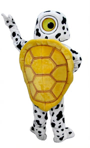 Box Turtle Mascot (Thermolite) - Short fur / Dalmatian mascot costume