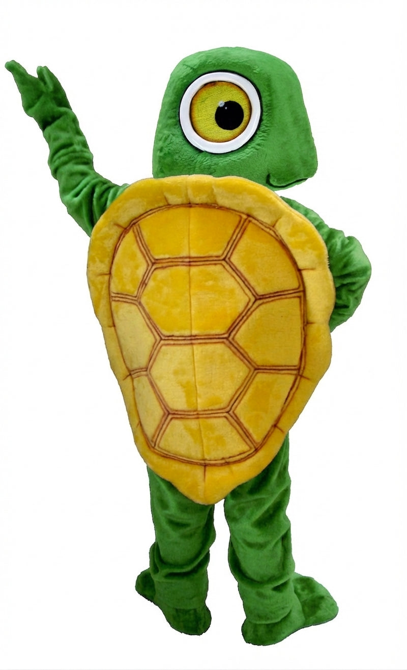 Box Turtle Mascot (Thermolite) - Short fur / Green mascot costume