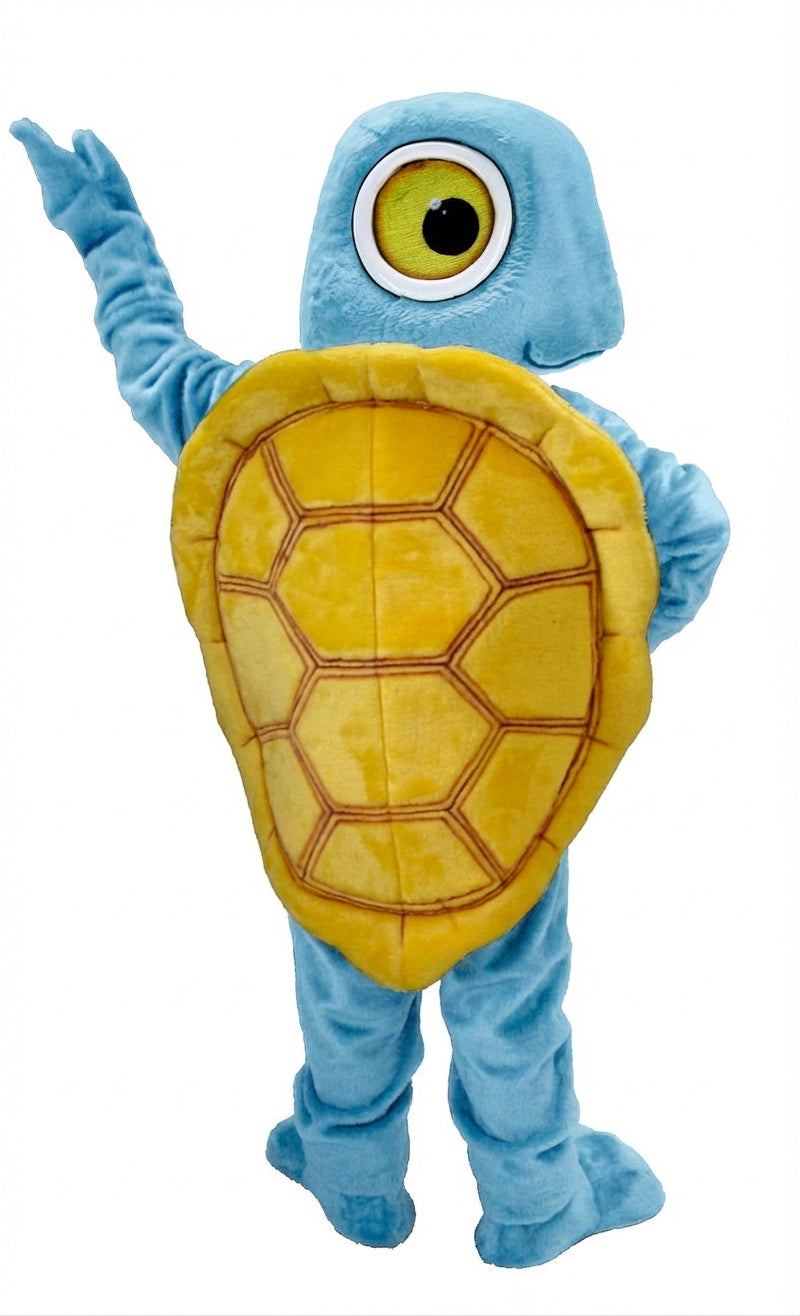 Box Turtle Mascot (Thermolite) - Short fur / Light blue mascot costume