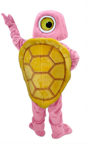 Box Turtle Mascot (Thermolite) - Short fur / Pink mascot costume