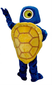 Box Turtle Mascot (Thermolite) - Short fur / Royal blue mascot costume