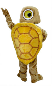 Box Turtle Mascot (Thermolite) - Short fur / Tan mascot costume