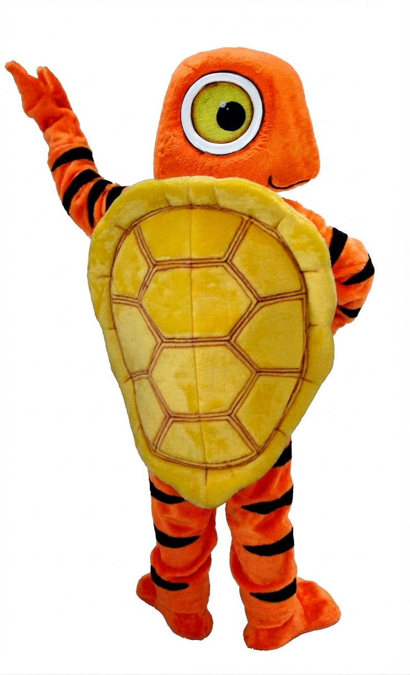 Box Turtle Mascot (Thermolite) - Short fur / Tiger mascot costume