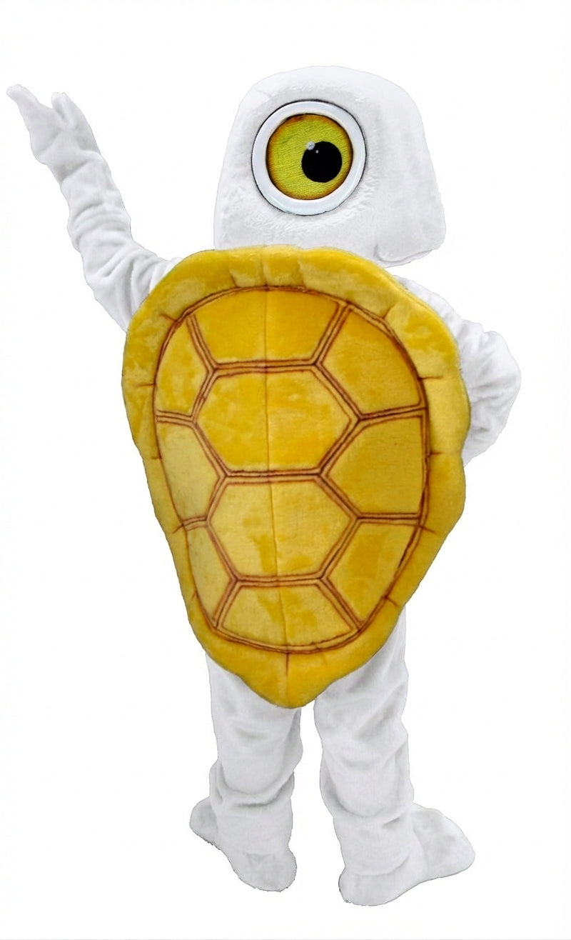 Box Turtle Mascot (Thermolite) - Short fur / White mascot costume