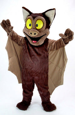 Brown Bat Mascot Costume (Thermolite) - professional mascot costume from The Mascot Store