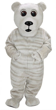 Brown Bear Mascot - Short fur / Albino Tiger mascot costume