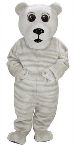 Brown Bear Mascot - Short fur / Albino Tiger mascot costume