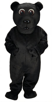 Brown Bear Mascot - Short fur / Black mascot costume