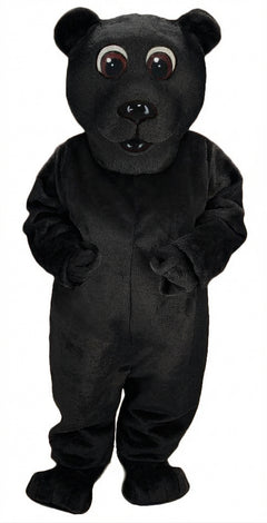 Brown Bear Mascot - Short fur / Black mascot costume