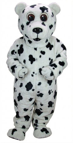 Brown Bear Mascot - Short fur / Dalmatian mascot costume
