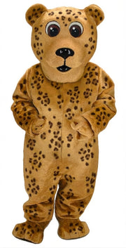 Brown Bear Mascot - Short fur / Leopard mascot costume