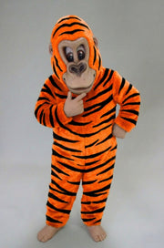 Brown Gorilla Mascot Costume - Short fur / Tiger mascot costume