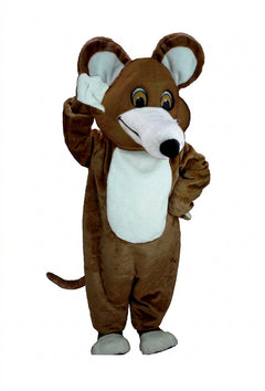 Brown Mouse Mascot Costume (Thermolite) - professional mascot costume from The Mascot Store