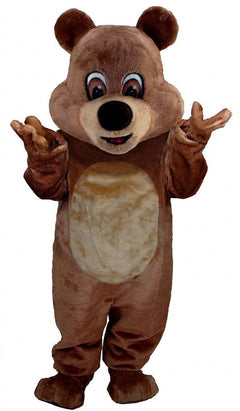 Brown Teddy Bear Mascot Costume (Thermolite) - professional mascot costume from The Mascot Store