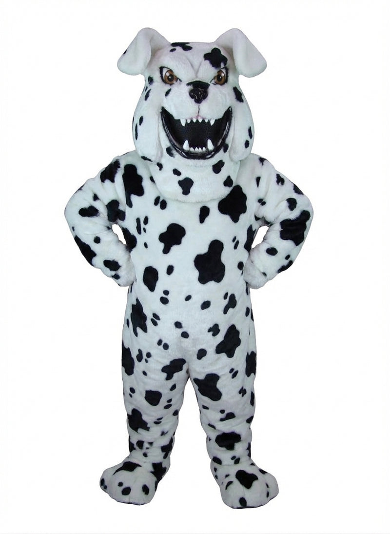Bully Bulldog Mascot - Short fur / Dalmatian mascot costume