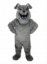 Bully Bulldog Mascot - Short fur / Grey mascot costume