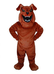 Bully Bulldog Mascot - Short fur / Rust mascot costume