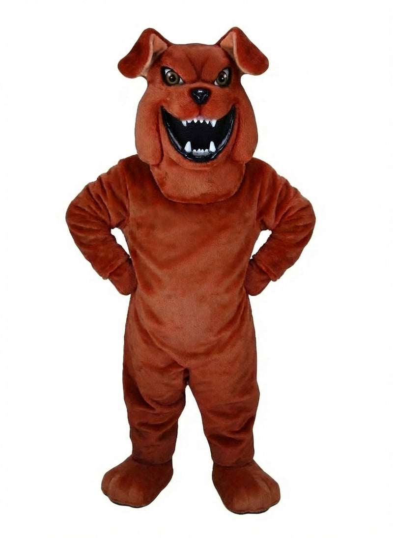Bully Bulldog Mascot - Short fur / Rust mascot costume