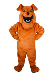 Bully Bulldog Mascot - Short fur / Tiger Orange mascot costume