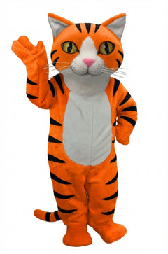 Calico Cat Mascot - Short fur / Tiger mascot costume