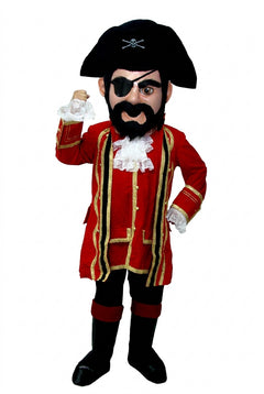 Captain Jack Pirate Mascot (Thermolite) - mascot costume accessory from The Mascot Store