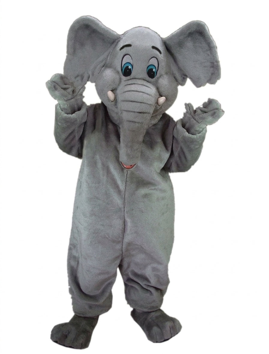 Cartoon Elephant Mascot Costume - professional mascot costume from The Mascot Store