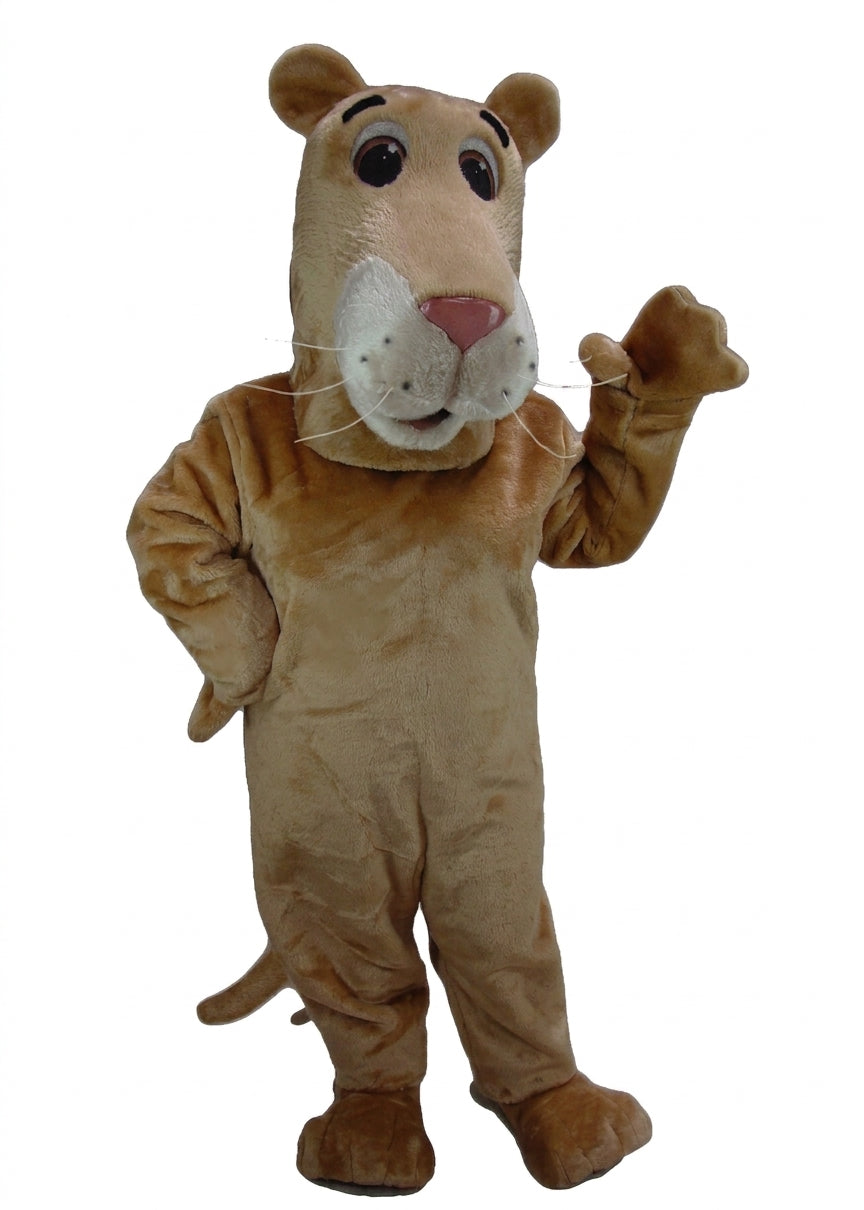 Cartoon Lioness Mascot Costume - professional mascot costume from The Mascot Store