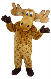 Cartoon Moose Mascot - Short fur / Jaguar mascot costume