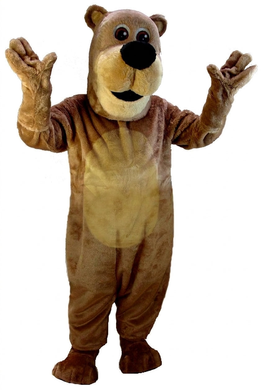 Cartoon Teddy Bear Mascot Costume (Thermolite) - professional mascot costume from The Mascot Store