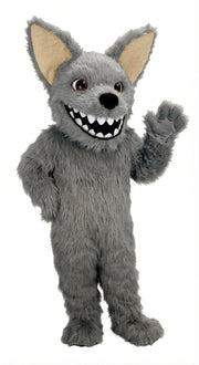 Chihuahua Dog Mascot (Thermolite) - Long fur / Grey mascot costume
