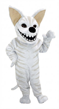 Chihuahua Dog Mascot (Thermolite) - Short fur / Albino Tiger mascot costume