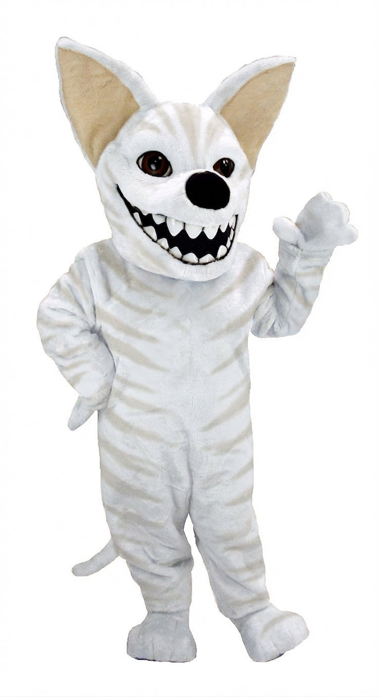Chihuahua Dog Mascot (Thermolite) - Short fur / Albino Tiger mascot costume