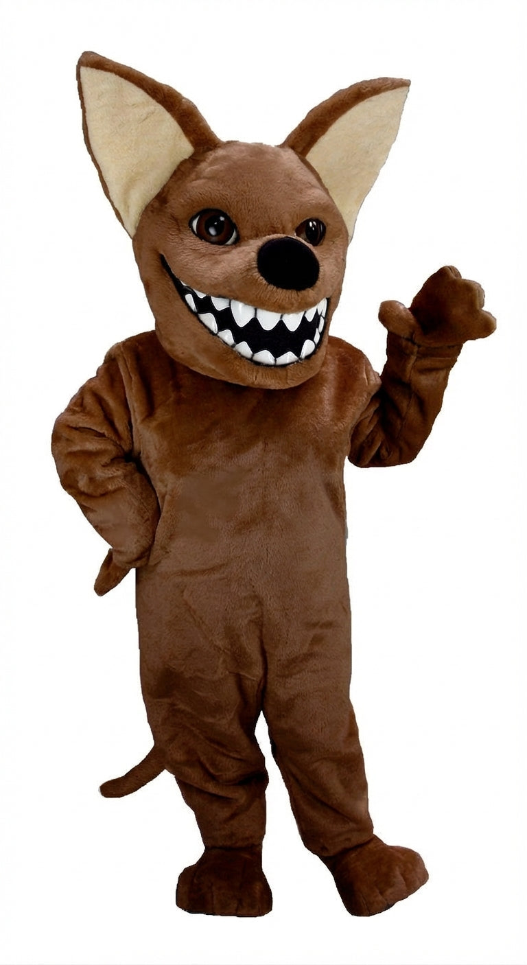 Chihuahua Dog Mascot (Thermolite) - Short fur / Chocolate Brown mascot costume