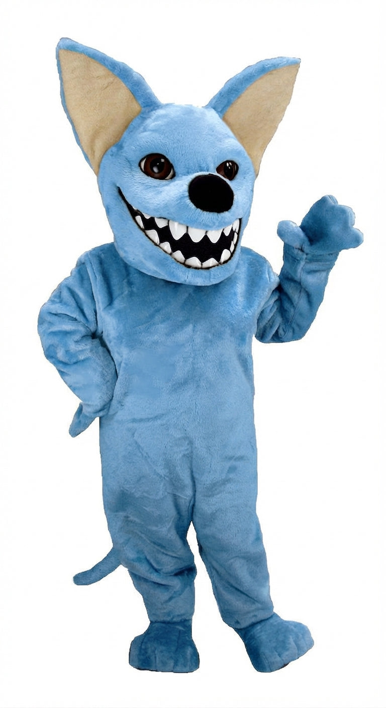 Chihuahua Dog Mascot (Thermolite) - Short fur / Light blue mascot costume