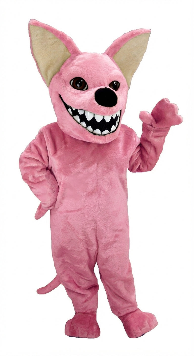 Chihuahua Dog Mascot (Thermolite) - Short fur / Pink mascot costume