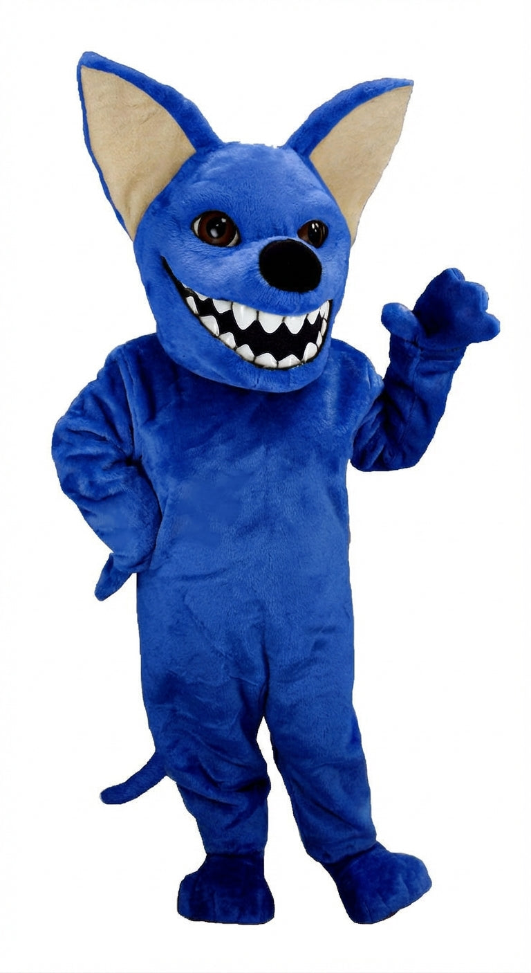 Chihuahua Dog Mascot (Thermolite) - Short fur / Royal blue mascot costume