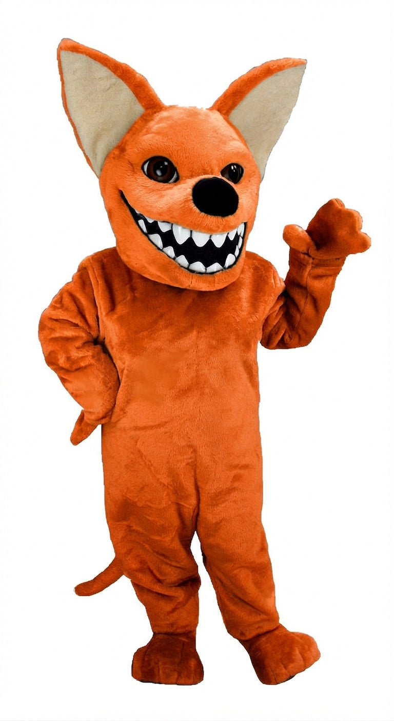 Chihuahua Dog Mascot (Thermolite) - Short fur / Tiger Orange mascot costume