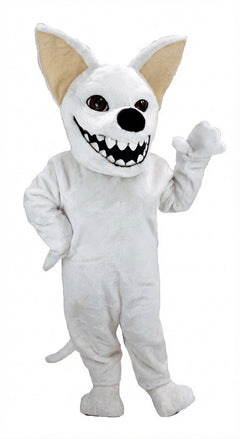 Chihuahua Dog Mascot (Thermolite) - Short fur / White mascot costume