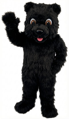 Choco Bear Mascot (Thermolite) - Long fur / Black mascot costume