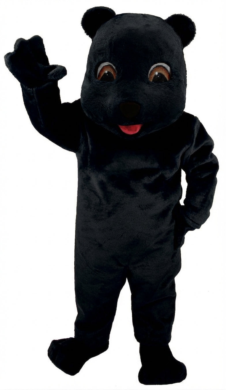 Choco Bear Mascot (Thermolite) - Short fur / Black mascot costume