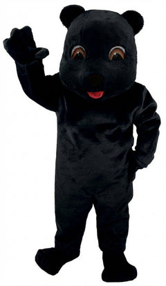 Choco Bear Mascot (Thermolite) - Short fur / Black mascot costume