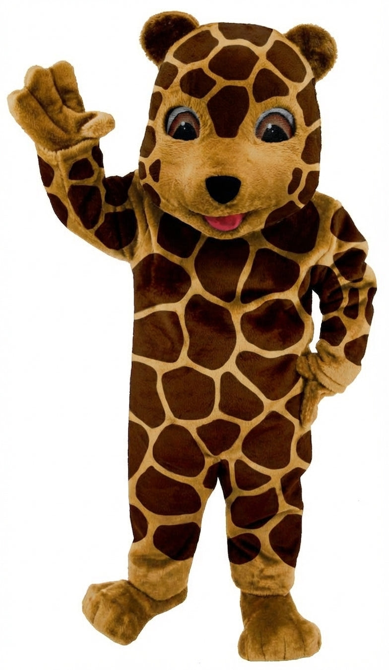 Choco Bear Mascot (Thermolite) - Short fur / Giraffe mascot costume