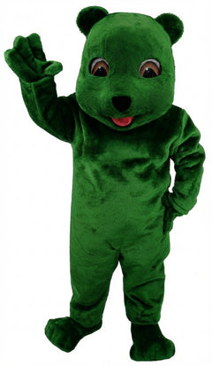 Choco Bear Mascot (Thermolite) - Short fur / Green mascot costume