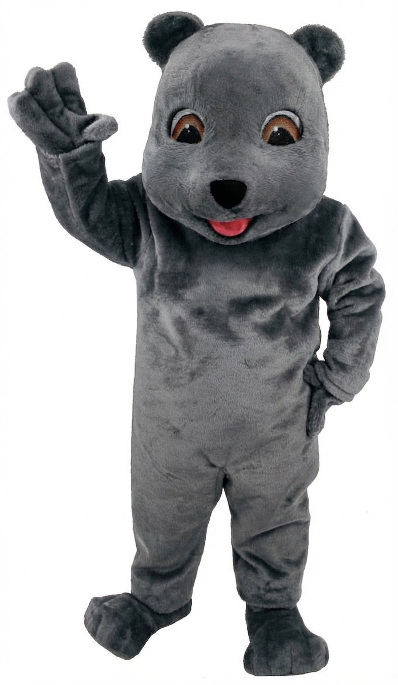 Choco Bear Mascot (Thermolite) - Short fur / Grey mascot costume