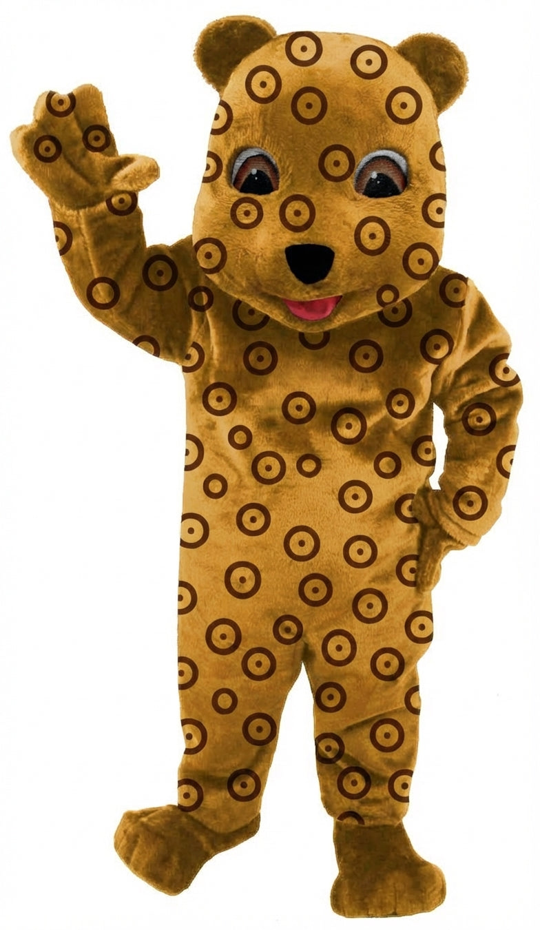 Choco Bear Mascot (Thermolite) - Short fur / Jaguar mascot costume
