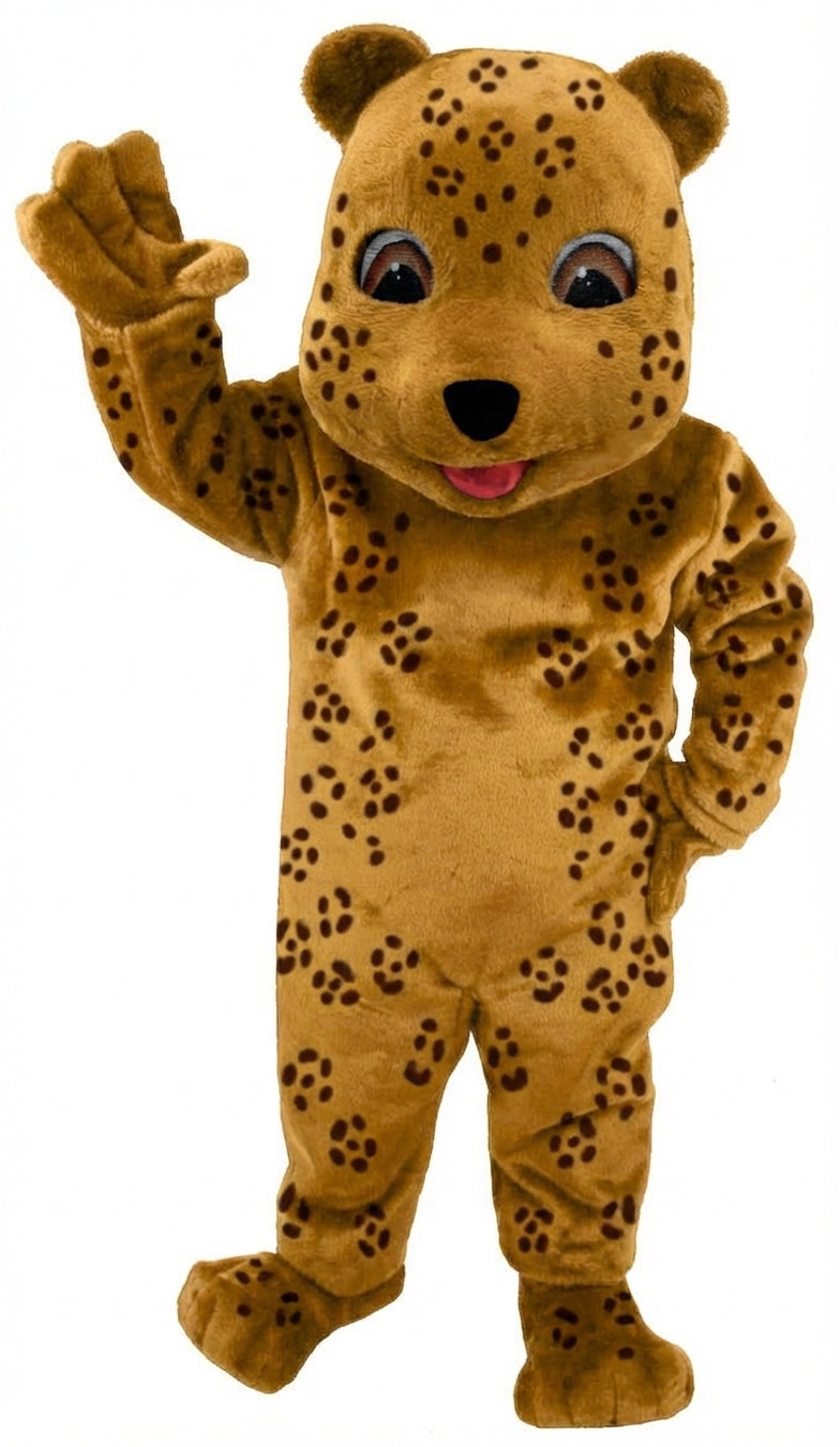 Choco Bear Mascot (Thermolite) - Short fur / Leopard mascot costume