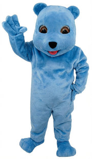 Choco Bear Mascot (Thermolite) - Short fur / Light blue mascot costume