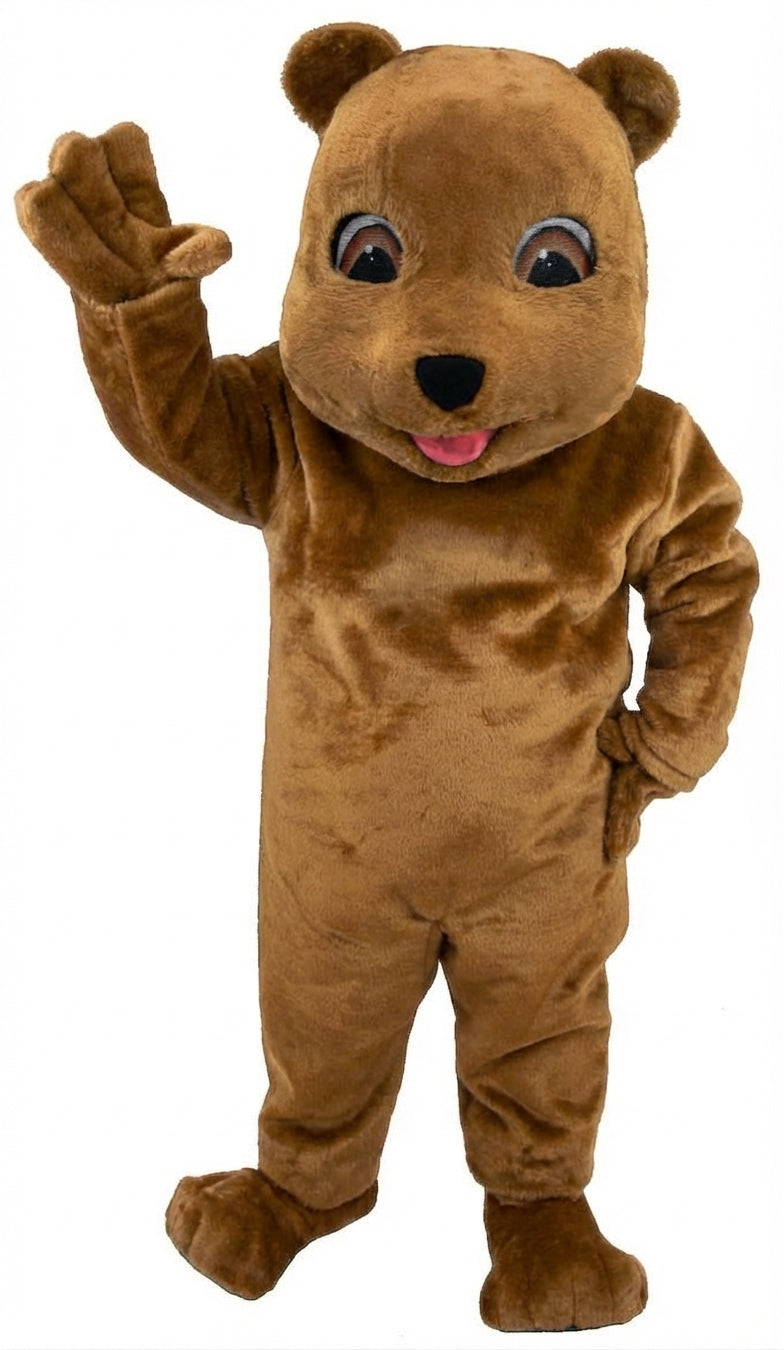Choco Bear Mascot (Thermolite) - Short fur / Light Brown mascot costume