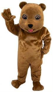 Choco Bear Mascot (Thermolite) - Short fur / Light Brown mascot costume