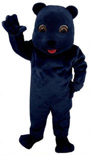 Choco Bear Mascot (Thermolite) - Short fur / Navy Blue mascot costume